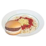 Spaghetti Special with Regular Burger - Solo