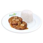 2 Pcs. Burger Steak with Rice - Solo