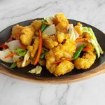 Breaded Fish Fillet in Butter