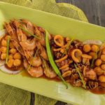 Seafood Mix In Chili Sauce For Sharing