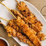 Grilled Pork Brochette