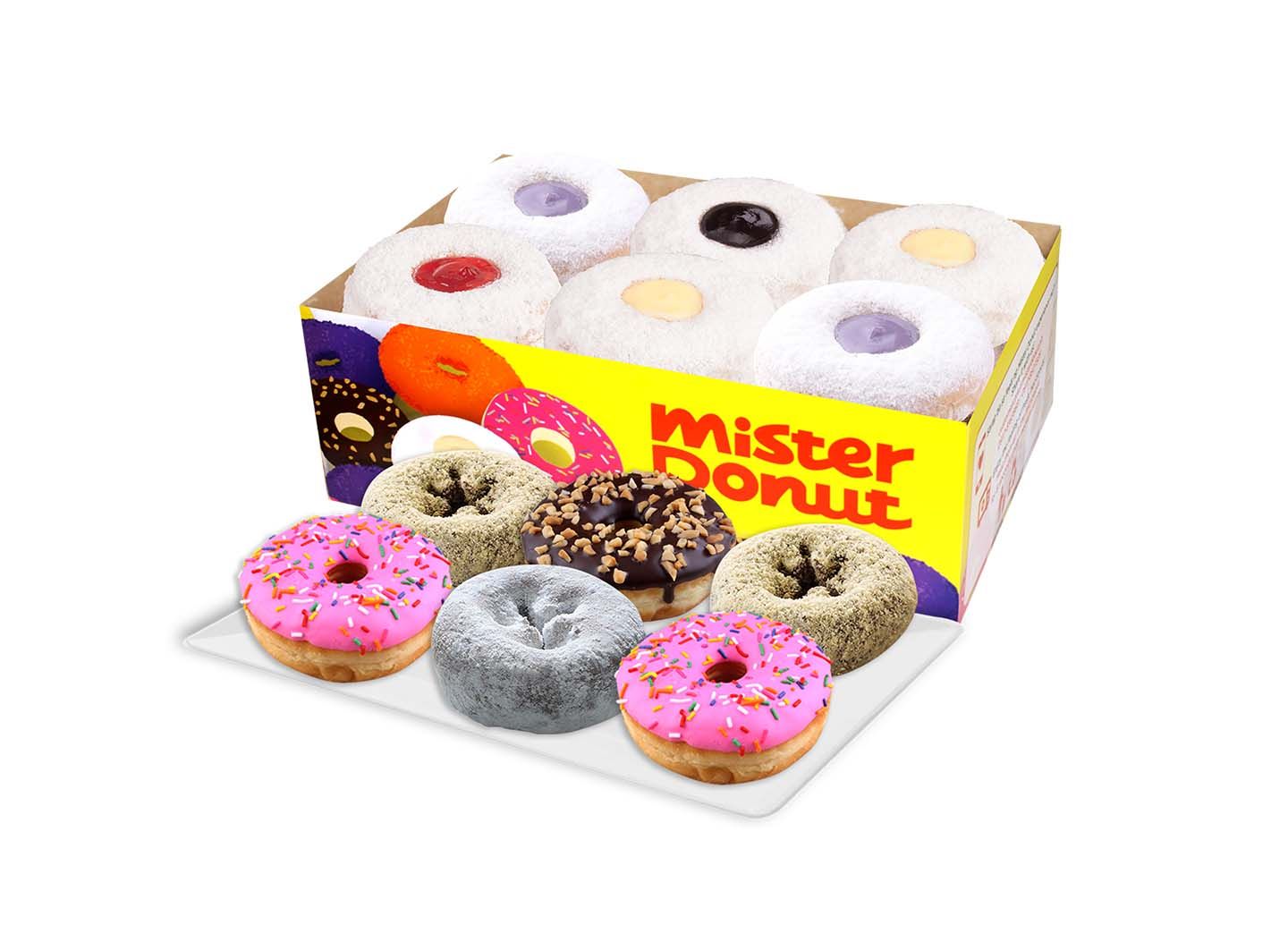 Mister on sale donut menu