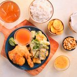 Fried Chicken + Crispy Pinakbet Solo Meal