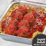 Spaghetti with Meatballs  in Tomato Sauce