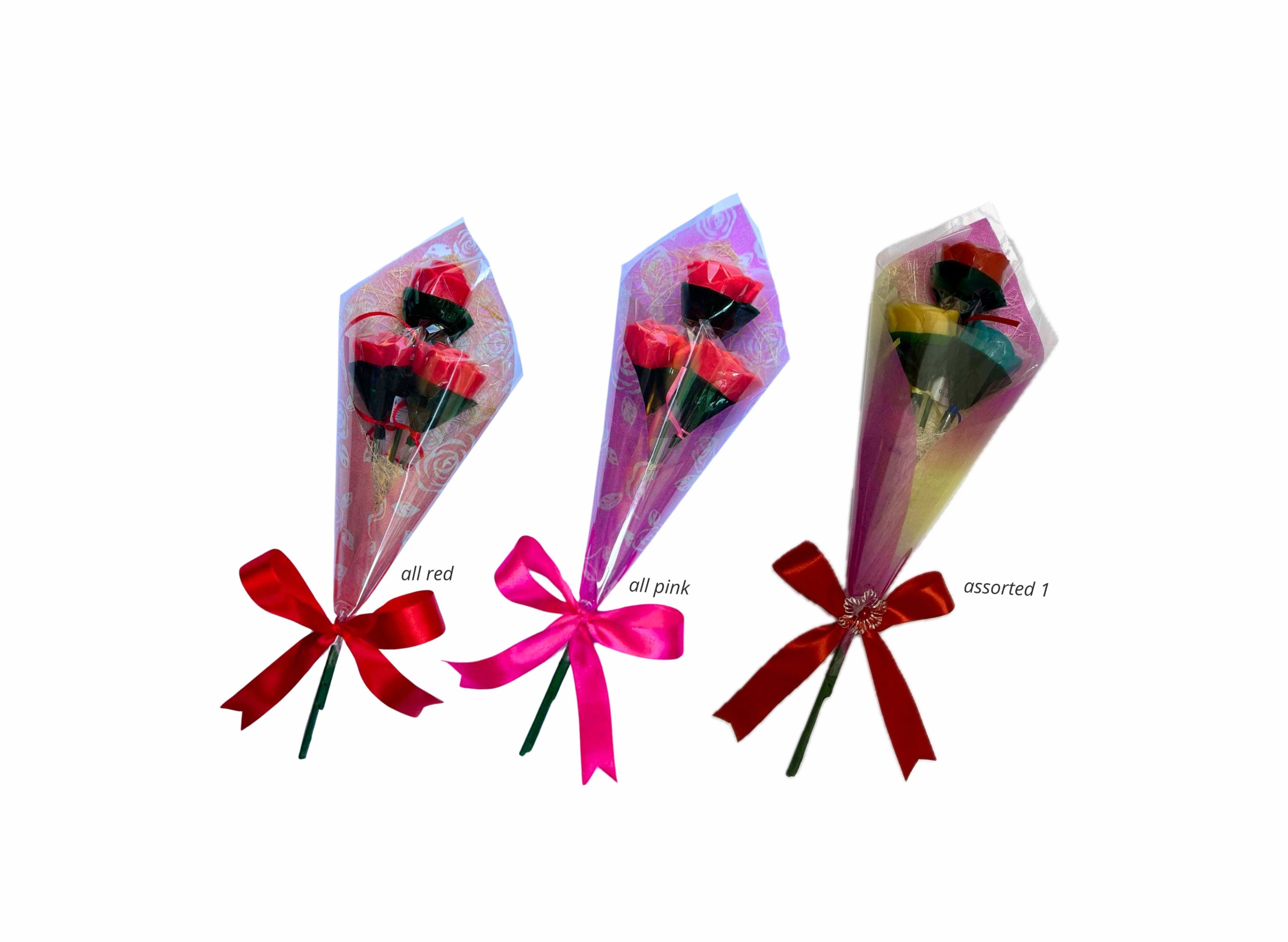 rose candy bouquet