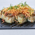 Roasted Eggplant And Aburi Maki