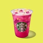 Mango Dragonfruit With Lemonade Starbucks Refreshers Beverage