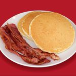 Pancakes with Bacon