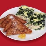 Spinach, Mushroom & Cheese Omelette