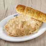 Spaghetti In Alfredo Sauce (Large)
