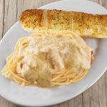 Spaghetti in Alfredo Sauce (Regular)