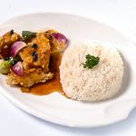 Fish Fillet with Tausi Rice