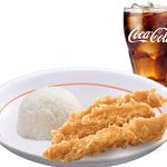 3pc Chicken Tenders + Rice + Drink