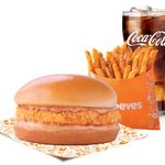Chicken Burger + Cajun Fries + Drink