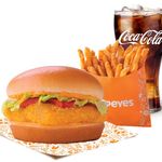 Fish Burger + Reg Cajun Fries + Reg Drink
