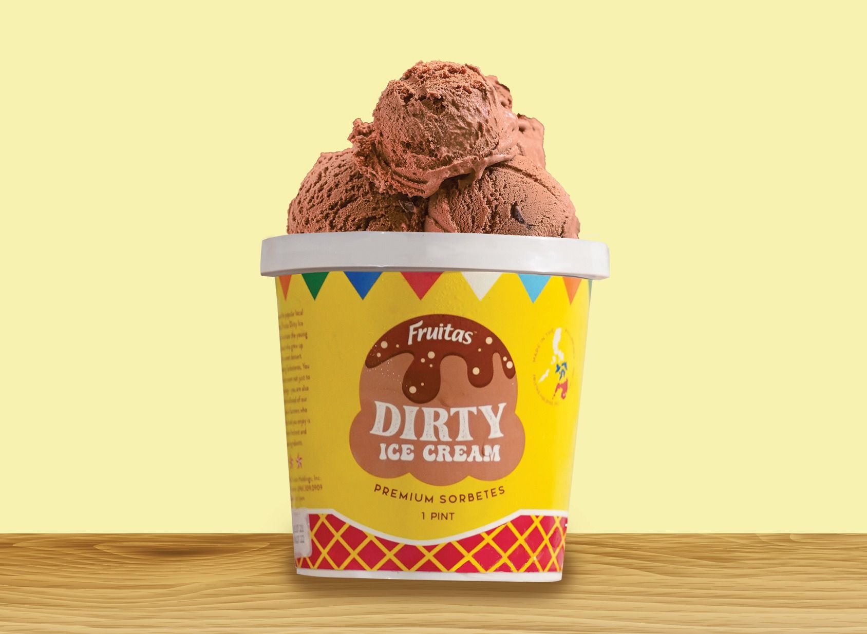 Iconic Sticky Chewy Chocolate 'Fried Chicken' Ice Cream Pint (2pcs)