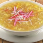 Single Serve Cream of Corn Crab Soup