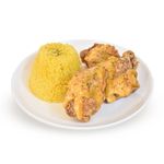 Fried Chicken With Rice