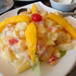 Hot Chicken And Shrimp Salad