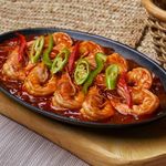 Spicy Sizzling Shrimp