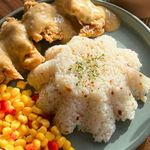 Buttermilk Fried Chicken With Parsley Cream Sauce Regular