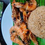 Grilled Shrimp With Bagoong Rice