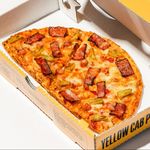 Hawaiian Half Moon Pizza