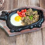 Sisig Bangus With Rice