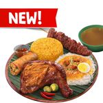 Chicken Inasal & 1 pc Pork BBQ Solo Fiesta
