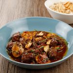 Garlic Steak with Mushrooms