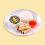 S2-Lumpiang Shanghai, Laing, Rice