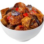 Fish with Eggplant Tofu