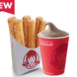 Churro Frosty Combo Choco