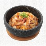 Garlic Shrimp & Egg Fried Rice