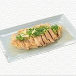 Aromatic Sake Steamed Chicken Thigh