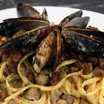 Fennel Sausage & Mussel Linguine-solo