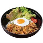 Garlic Pork Rice Bowl