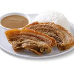 Chicharon Bagnet With Rice
