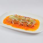 Tofu With Apple Slaw