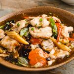 Sauteed Chicken & Mushroom with Rice