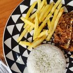 Fried Chicken Rice Meal