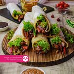 Chicken Frankie Roll