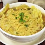 Shanghai Vegetable and Pork Wanton Noodles
