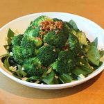 Broccoli And Water Spinach With Garlic