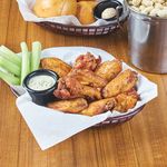 Award-Winning Baby Back Ribs With House Crispy Wings