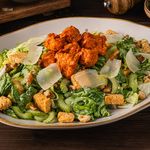 Buffalo Chicken And Honey Bleu Cheese Salad