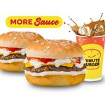Buy 1 Take 1 Steakburger + Drinks