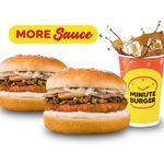 Buy 1 Take 1 Chimichurri Burger + Drinks