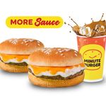 Buy 1 Take 1 Beef Shawarma Burger + Drinks