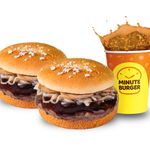Buy 1 Take 1 Black Pepper Burger + Drinks